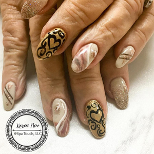 Detailed Nail Art