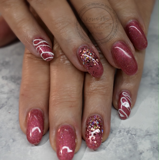 Pink Nails and Designs