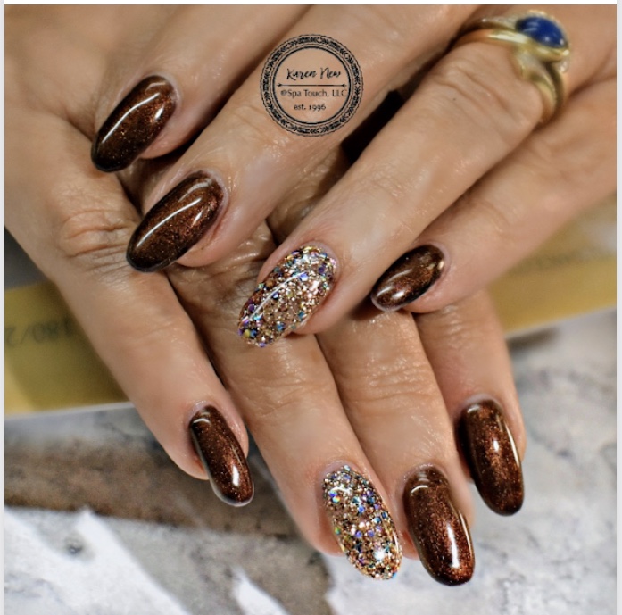 Brown with Sparkles
